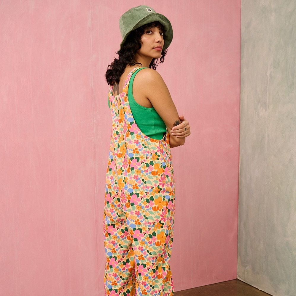 Lucy & Yak Floral Multicolor Jumpsuit